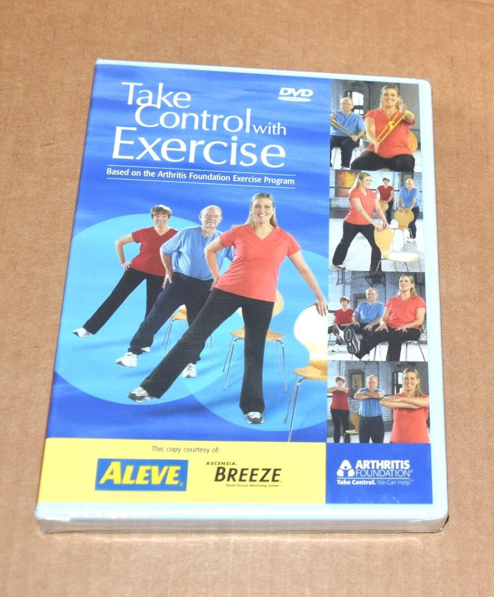 Take Control w/ Exercise - Arthritis Foundation (DVD, 2006) NEW Sealed
